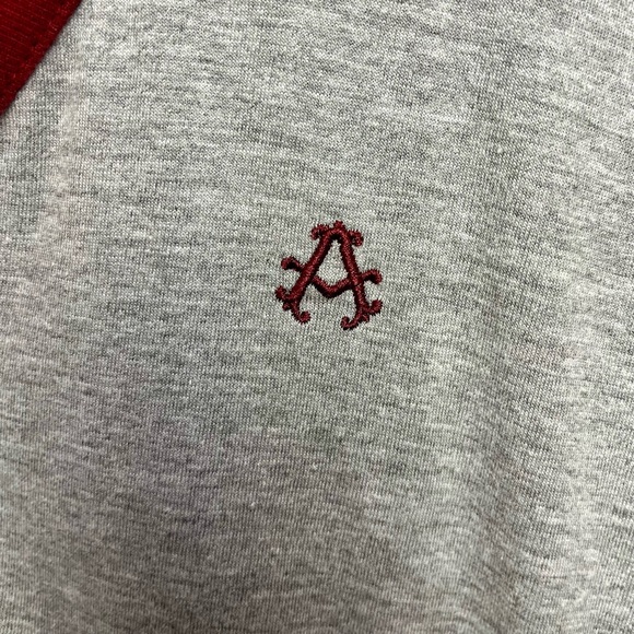 Akademiks Vintage Hip-Hop Cardigan – Red/Grey Colorblock Button-Up, Men’s XL #16 - Picture 4 of 5